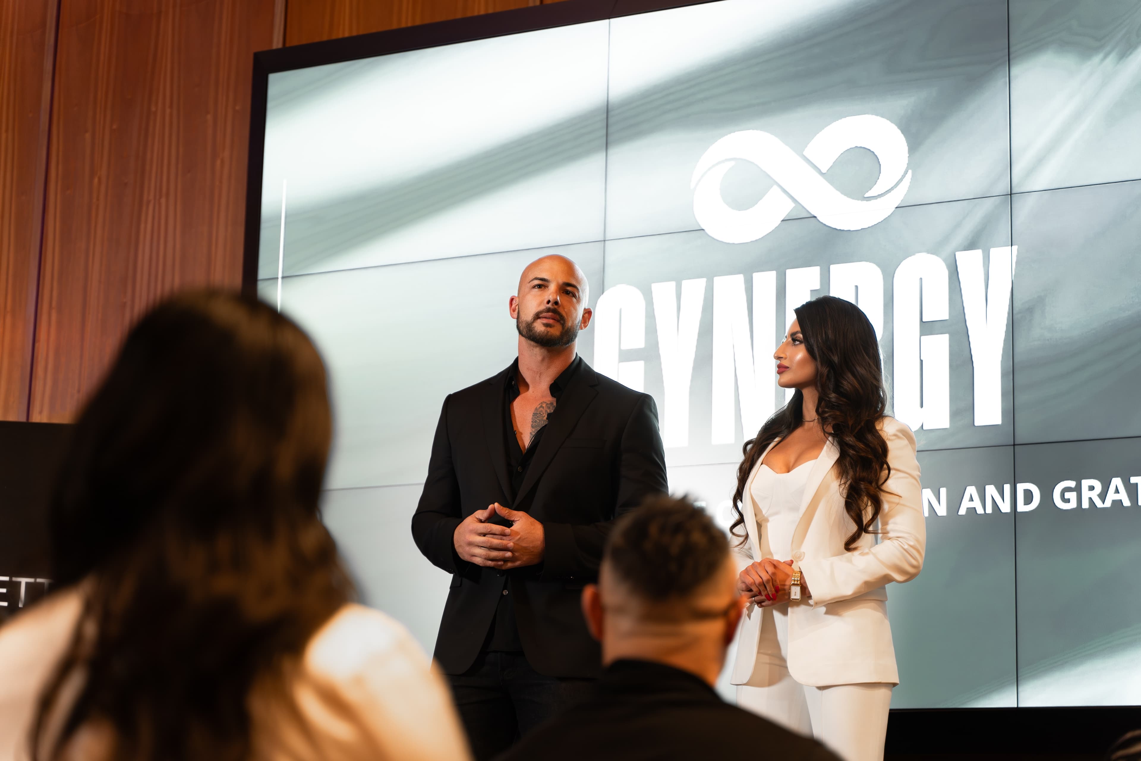 GYNERGY community event on stage