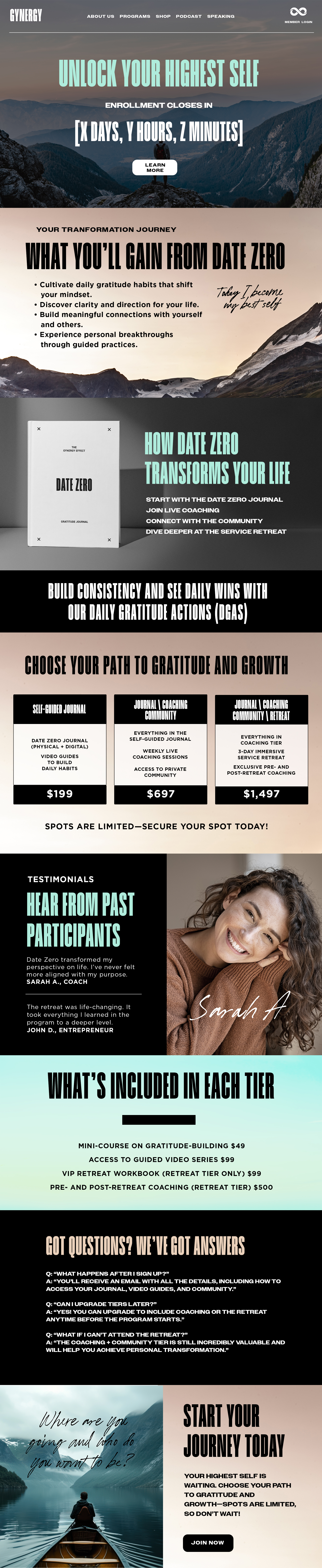 Date Zero Journal — Digital Edition